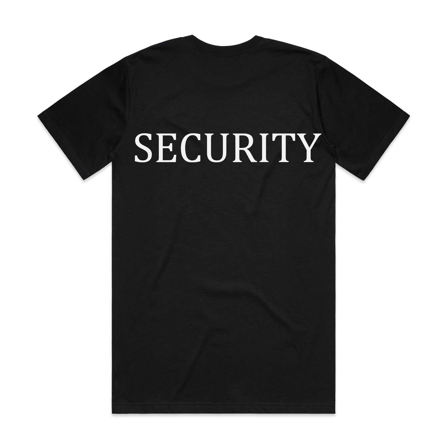 Custom SECURITY Printed Tees