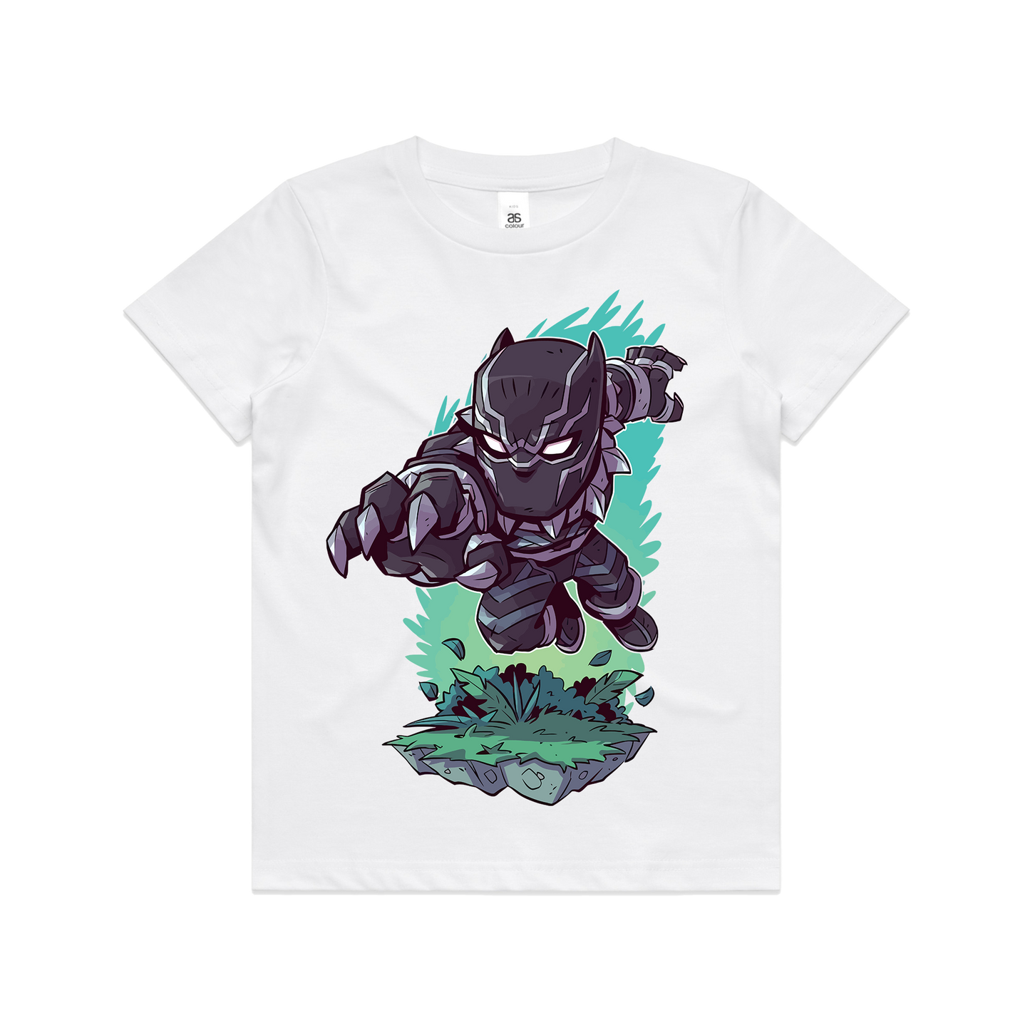 Youth Cartoon Hero X AS Colour Tee